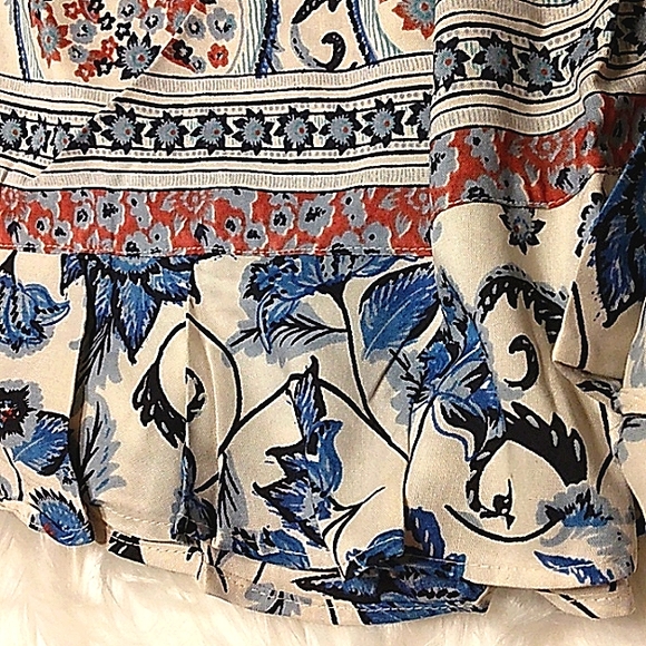 NWT Stunning ROMANTIC GYPSY~Maternity~Lightweight Empire Waist Short Kimomo Dres - Picture 9 of 16